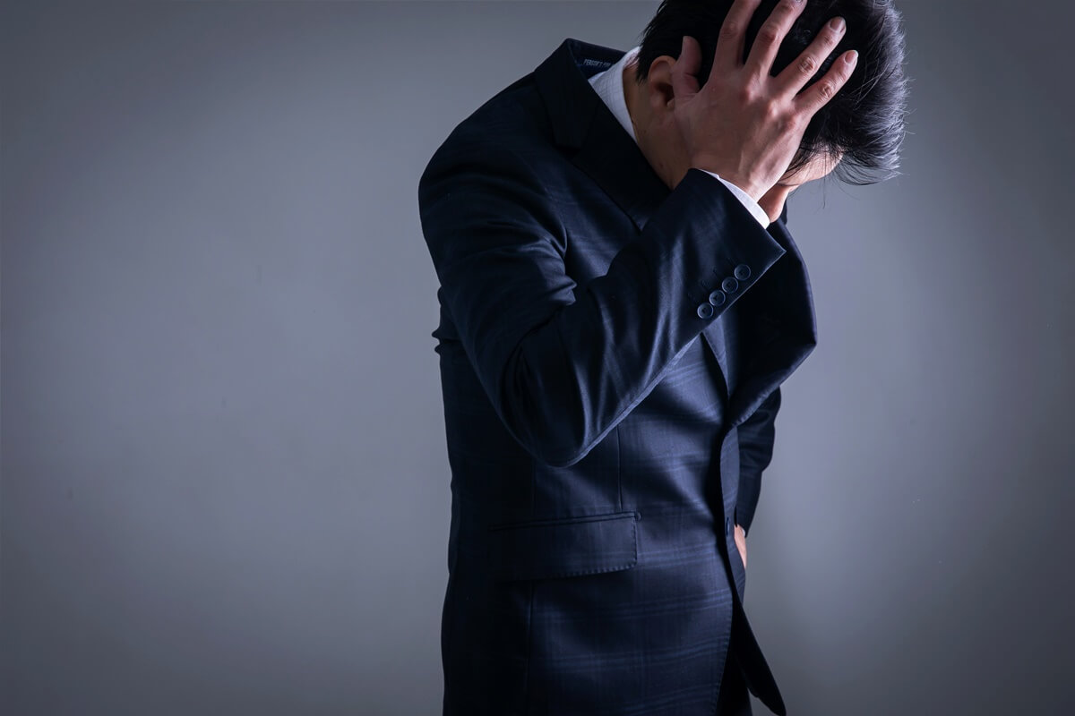 将来の不安がつのる 将来の不安がつのる